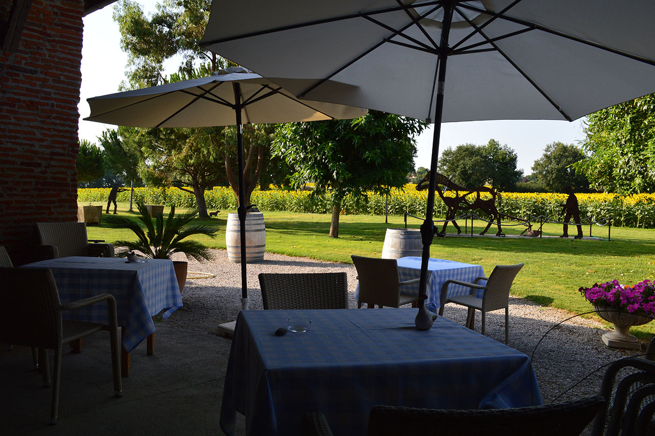 vue de la terrasse